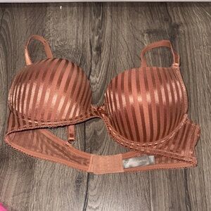 Daisy Fuentes Copper Striped Bra